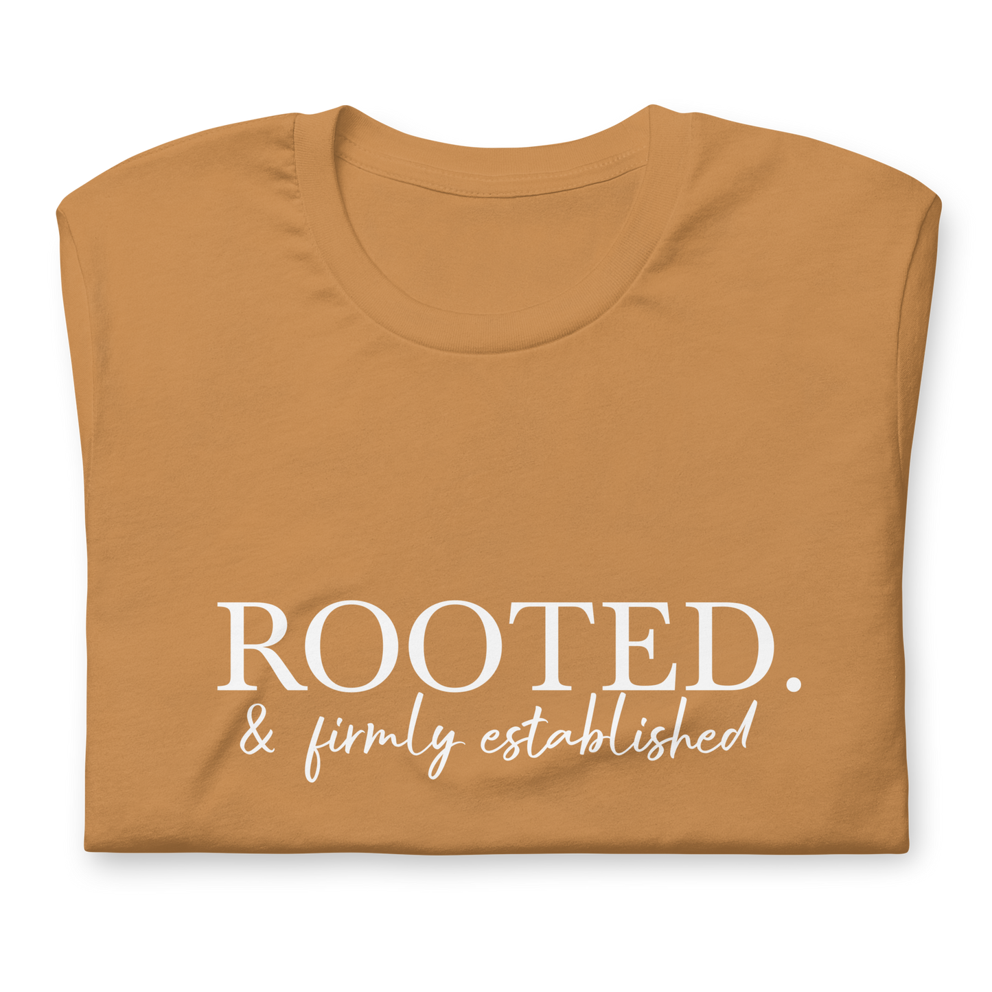 Rooted & Firmly Established T-Shirt (Multiple Colors)